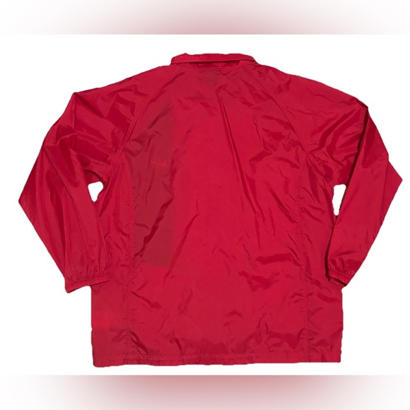 Men’s Nike Windbreaker Size Large - Red & Black - Picture 2 of 6